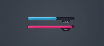 Progress Bar psd vector