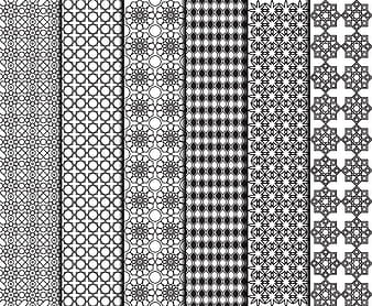 Seamless Arabesque Pattern Vector svg ai
