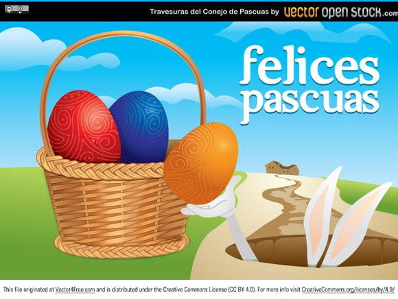 Easter ai vector