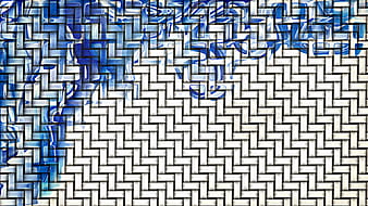 Blue and White Woven Basket Twill background