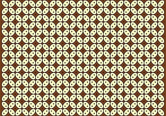 Vector Batik Kawung Pattern