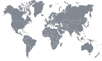 Vetor de mapas do mundo simples eps