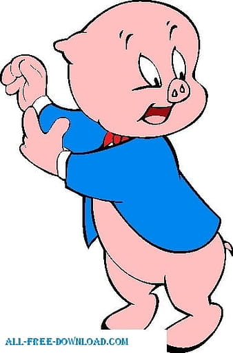 Looney tunes PORKY 3 eps vector