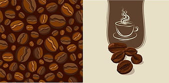 Vector Material Coffee Beans eps ai