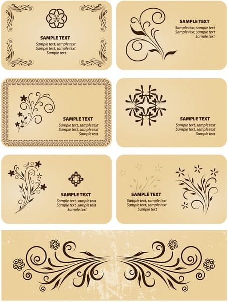 Several patterns element vector eps