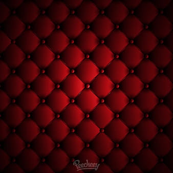 Red leather pattern background ai vector