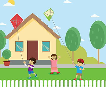 Free Flying Kite Illustration svg eps vector