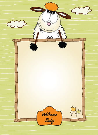 Set of cute children frame vector graphic eps
