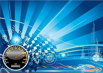 Car racing concept design eps vector