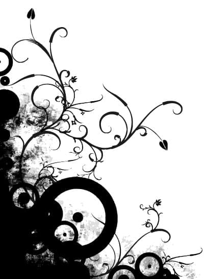 Lace pattern elements eps vector