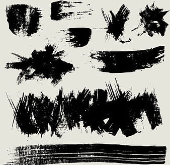 Vector de grunge de salpicaduras de tinta eps