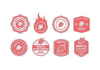 Habanero vector badge eps svg