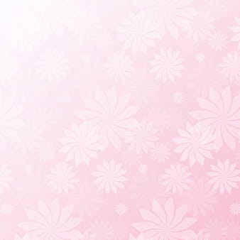 Pink flowers pattern background eps vector