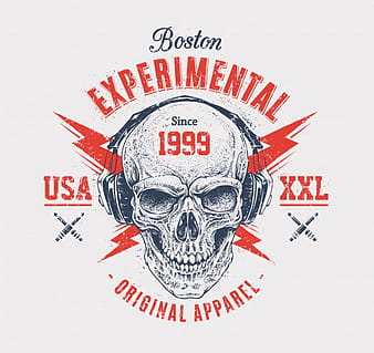 Diseño creativo de calavera eps