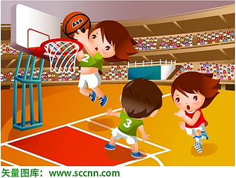 Vector de deportes de baloncesto ai