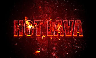 How to Create a Hot Lava Text Effect in Photoshop psd vector