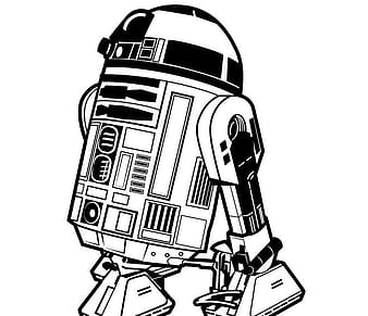robot from star wars movie ai eps vector
