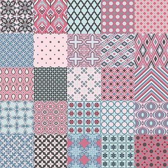 Classic geometric patterns eps vector
