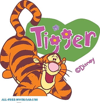 Winnie the Pooh Tigg  eps vector