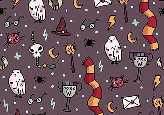 Harry Potter Pattern ai svg vector