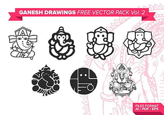 Ganesh Free Vector Pack Vol. 2 ai eps