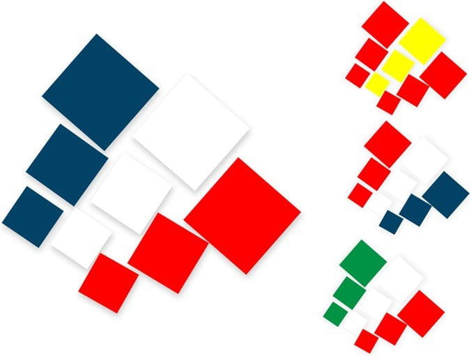Flags ai vector
