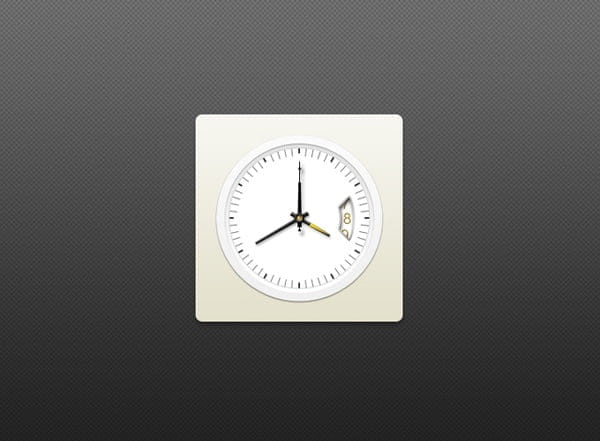Clock psd vector