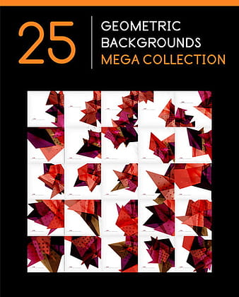 Geometric shape abstract backgrounds vectors eps