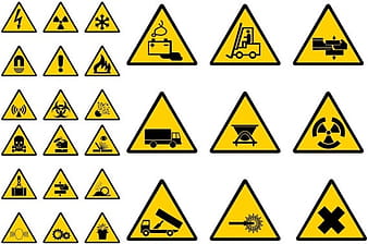 Vector construction site warning label eps