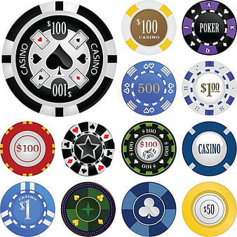 Casino Chips ai vector