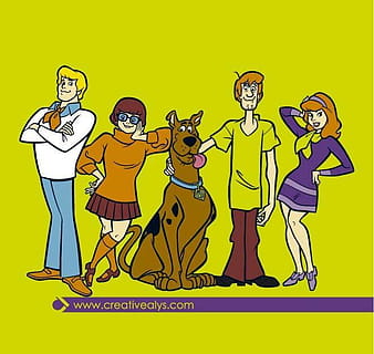 cartoon scooby doo vector graphics ai