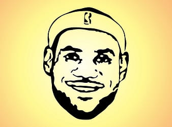 LeBron James ai vector