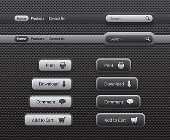 Web Elements eps vector