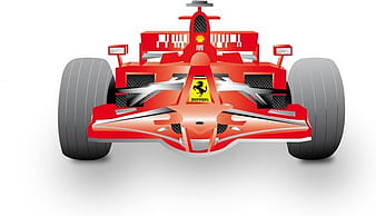 Ferrari Formula 1 ai vector