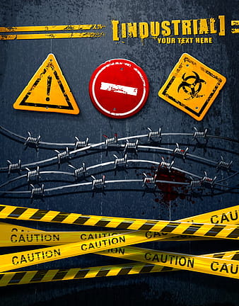 Grunge industrial background eps vector