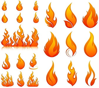 Flame vector eps