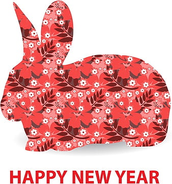 Rabbit pattern vector eps