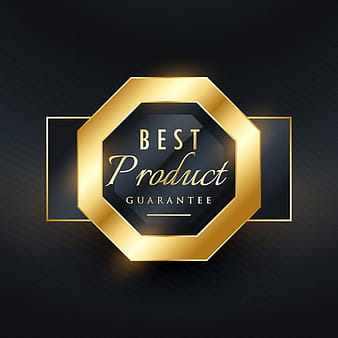 Best product luxury label eps vector