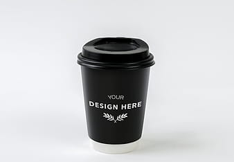 Coffee cup mockup psd vector
