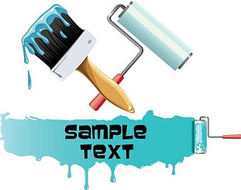 Painting Paint Brushes eps vector