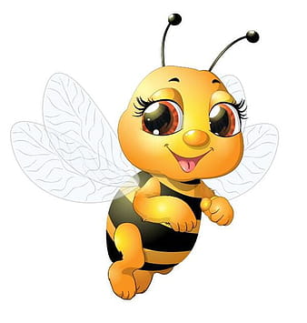 Cute cartoon bee baby vector  eps