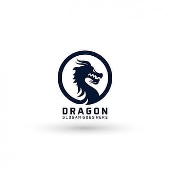 드래곤 로고 템플릿 eps
