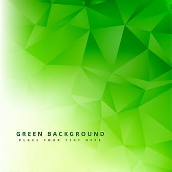 Green polygonal abstract background ai eps vector