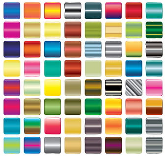 Colorful gradient button vector set  eps