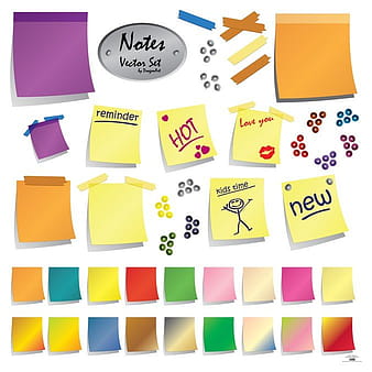 Notes Vector Set eps
