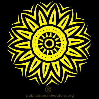 Diseño de tatuaje tribal círculo eps ai
