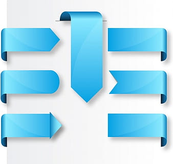 Etiquetas de etiqueta de banner de cinta azul ai eps