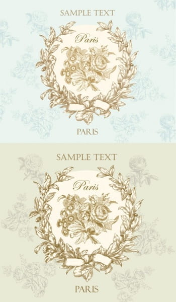 Retro pattern background vector eps