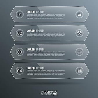Glossy Vertical Hexagon Infographics ai svg vector