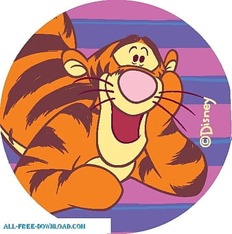 Winnie the Pooh Tigg  eps vector